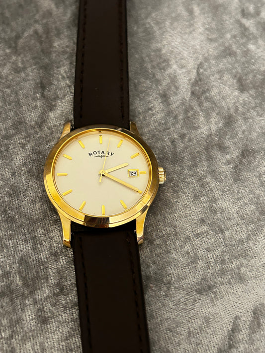 a vintage mens rotary watch