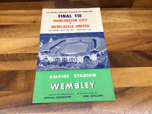 Fa Cup Final Programme 1955 Sports Memorabilia