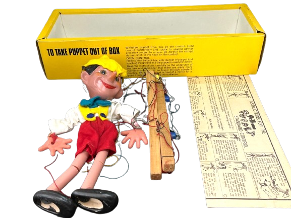 Vintage Pelham Puppet Pinocchio Collectables Toys